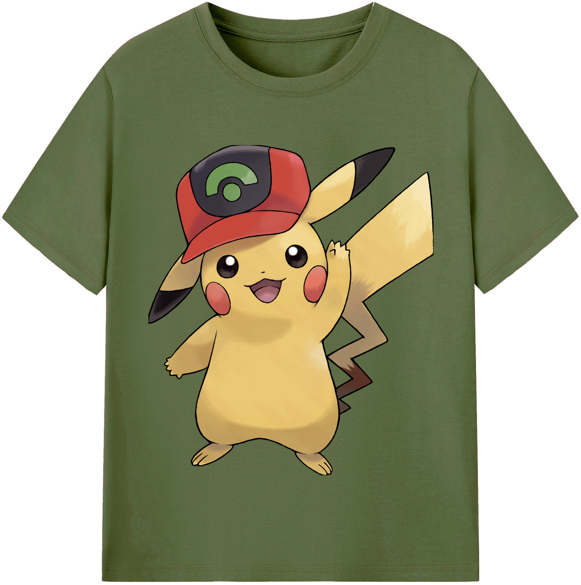 （画像用） ポケットモンスター Pokémon 綿100％半袖Tシャツ（フロントプリント）